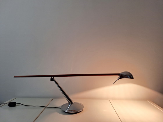 Image 1 of Design postmodern table lamp 'Blue bird' designed by Jorge Pensi for B.Lux