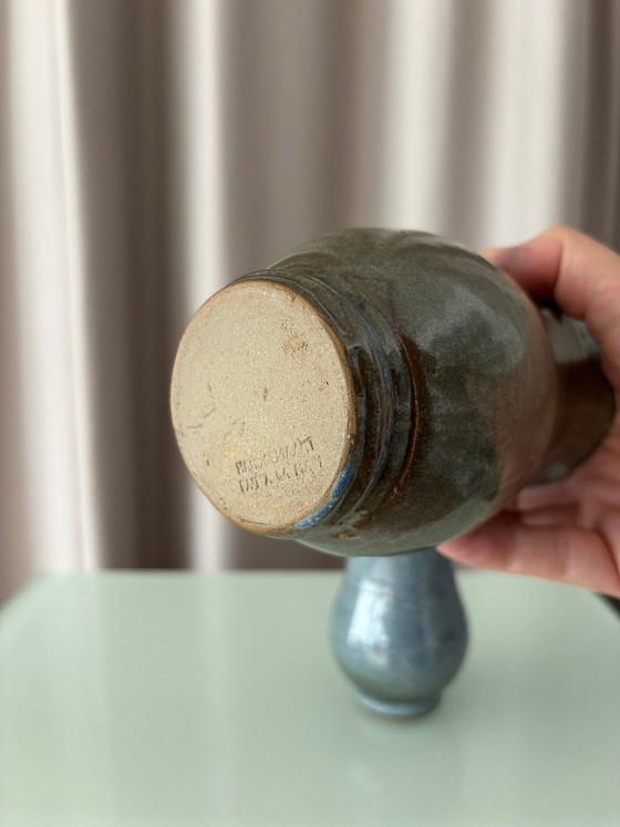 Coppia di vasi in ceramica da studio belga – Fatti a mano – Regali (photo 3 of 9)