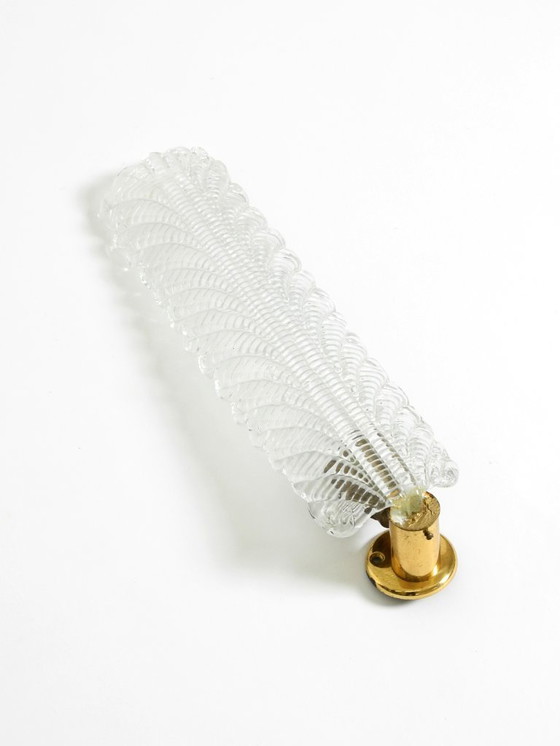 Image 1 of Sehr seltene originale italienische Wandleuchte aus Muranoglas von Barovier & Toso im Mid-Century-Modern-Stil