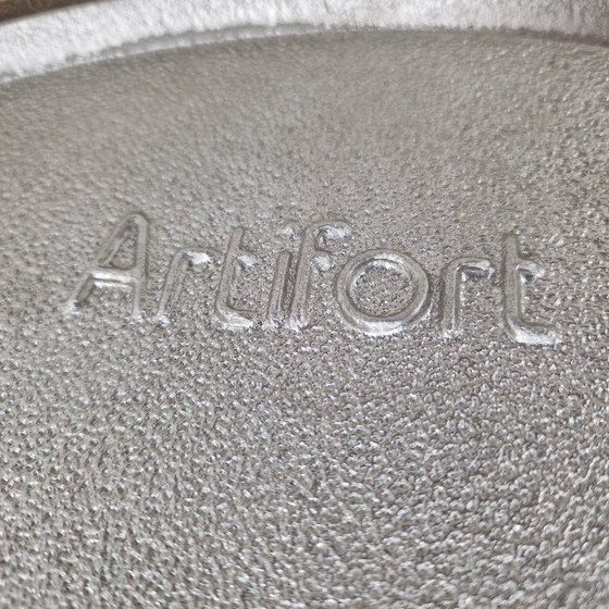 Image 1 of Silla Artifort Little Globe de Pierre Paulin en cuero, años 80