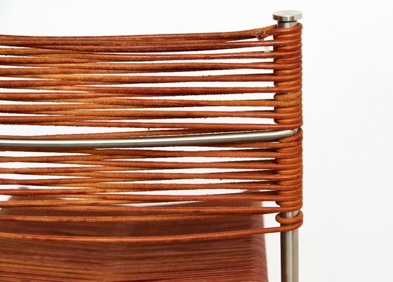 Image 1 of Pair Tito Agnoli Barstools "MissB" for Pierantonio Bonacina