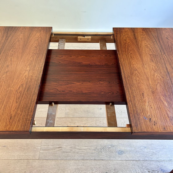 Image 1 of Vintage Topform teak extendable table