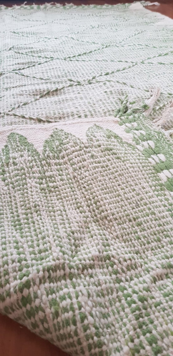 Image 1 of Handgeknoopt Berber kleed wol 247x144