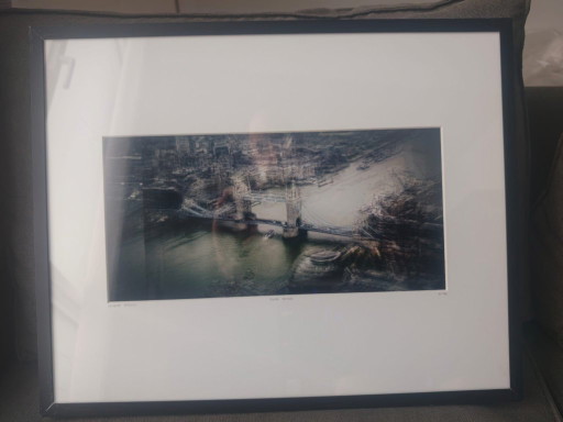 Laurent Dequick — “Tower Bridge” YellowKorner · Edición Limitada 50 X40 · 50 × 40 Cm – fotografie, Crystal (photo 2 of 5)