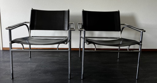 2x Lounge Chairs By Gerard Vollenbrock