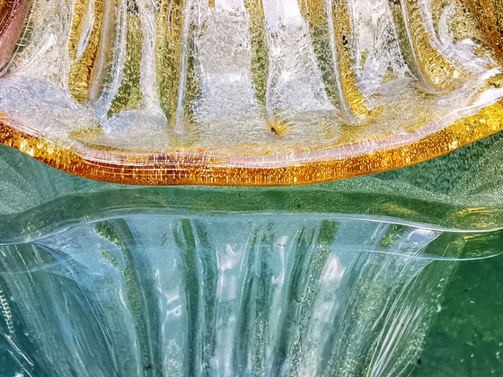 Image 1 of Firma Kaiser Leuchten, Regency lamp 1970s, ice glass