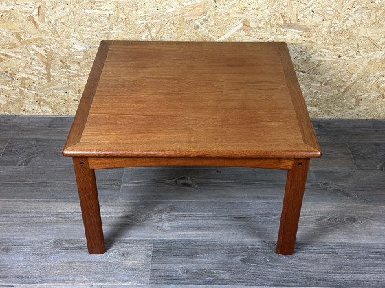 Image 1 of 60er 70er Jahre Teak Couchtisch Beistelltisch von Glostrup Møbelfabrik Denmark