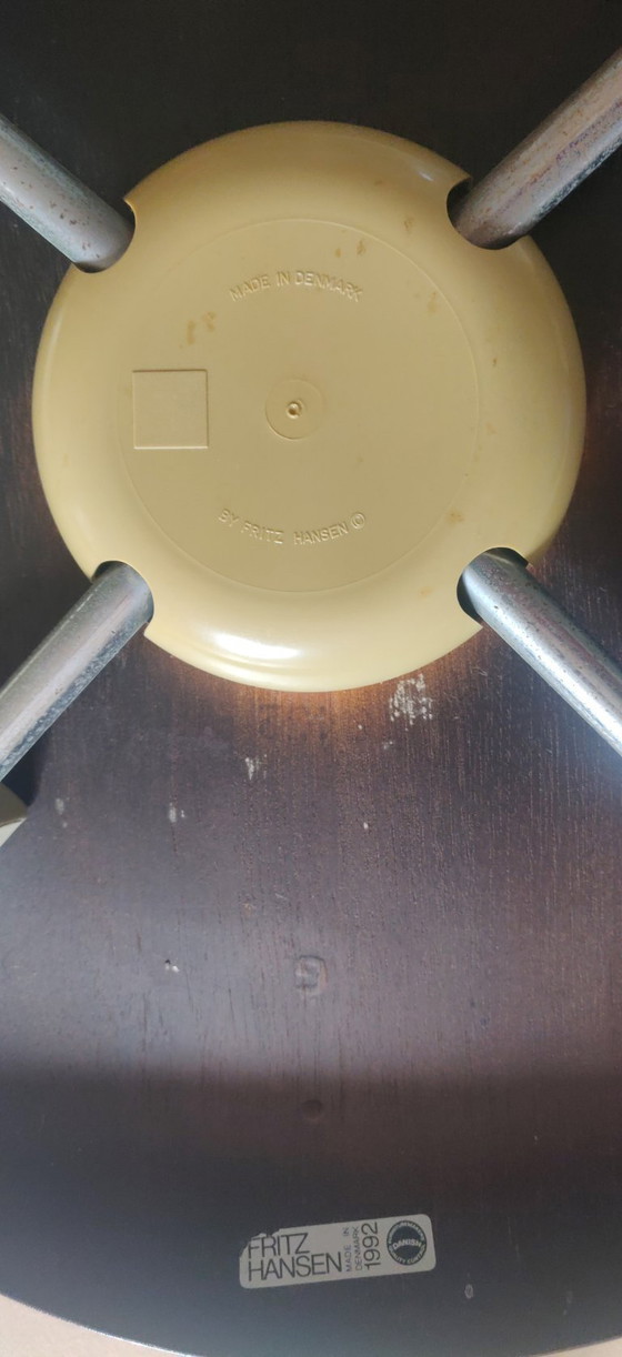 6x Sedie Arne Jaconsen nere, Serie 7 – Louis Poulsen, Sedie da pranzo, Legno (photo 6 of 9)