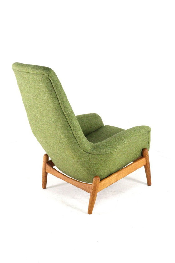 Image 1 of Arnold Madsen & Henry Schubell for Bovenkamp Helge armchair vintage upholstered