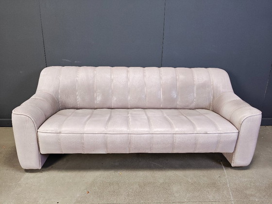 Image 1 of Ensemble de canapés vintage en cuir DS44 par Desede, années 1970