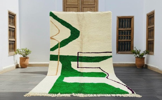 Image 1 of Tapis Marocain Traditionnel en Laine 300cmx150cm