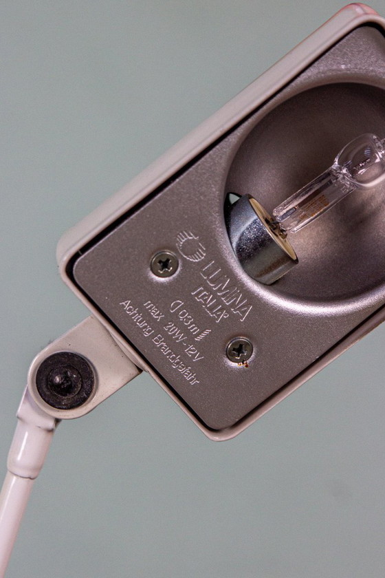 Image 1 of Lumina Italia Daphinette witte vintage bureaulamp