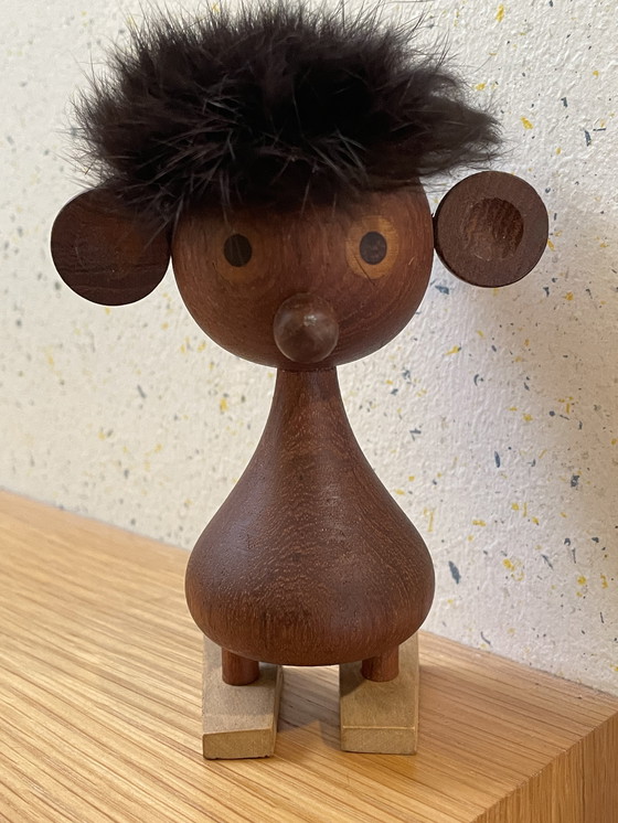 Image 1 of Dänische Mid-Century Teak Figur
