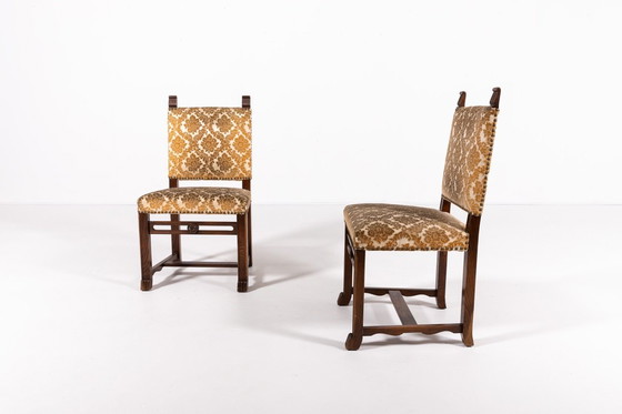 Image 1 of Set van 6 Zweedse Grace stoelen