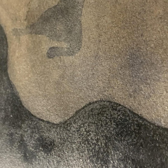 Gerard Daran, Male Faces, 3 Men, Mixed Media, 1970s – Paintings & Drawings (photo 8 of 14)