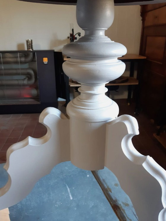 Antique Biedermeier Table | Professionally restored & lacquered | MissPompadur, Coffee tables, Wood, Creme (photo 8 of 10)