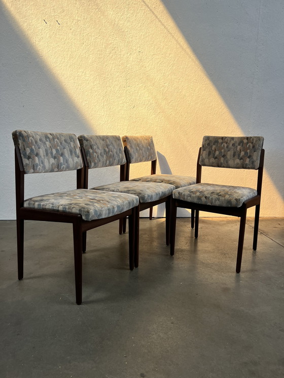 Image 1 of Quatre rares chaises de salle à manger d'époque, modèle 641p, Rudolf Glatzel pour Thonet