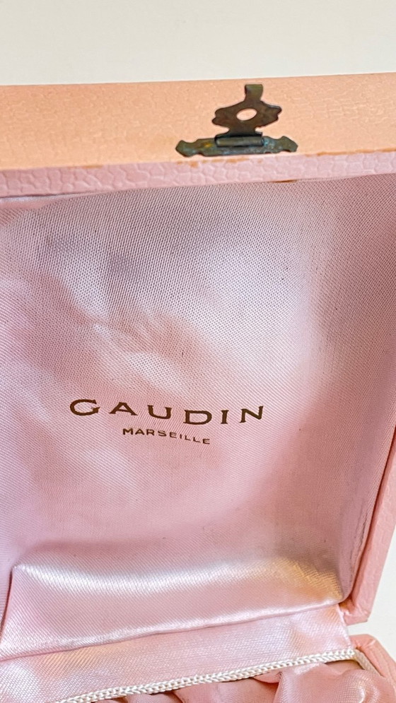 Image 1 of Vintage Silver-Plated Metal Egg Cup and Spoon for Birth