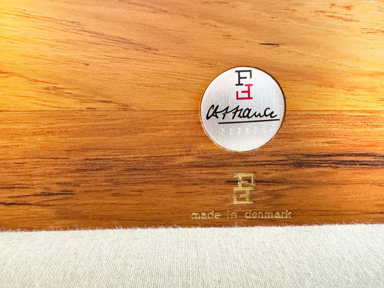 Image 1 of Canapé Midcentury France & Søn Canapé Ole Wanscher trois places teck