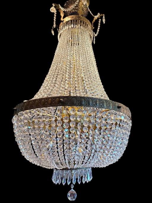 Lustre antique monumental 170 x 90