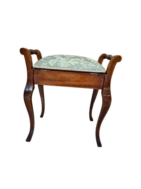 Image 1 of Elegant Vintage Bedroom Stool