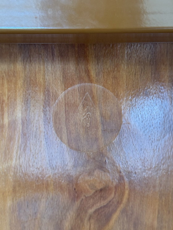 Sgabello da bar Galvanitas Oosterhout - Metallo. Marrone, legno. – Sgabelli da bar, Wood (photo 3 of 15)