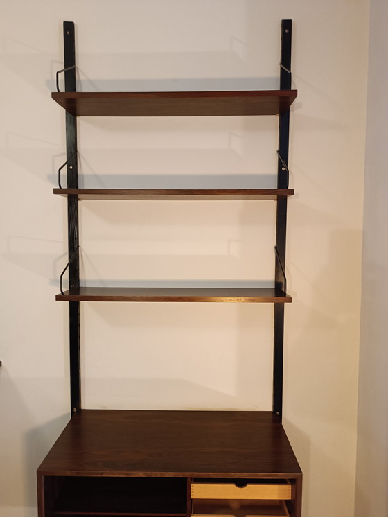 Image 1 of Poul Cadovius wall system, rosewood