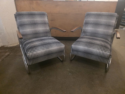 Poltrona tubolare Bauhaus 411