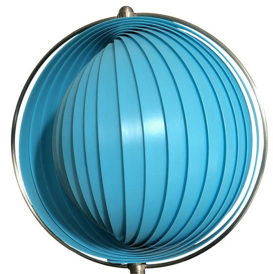 Image 1 of Vintage Space Age lamp – KARE Design, Moon model, Verner Panton style (1980s)