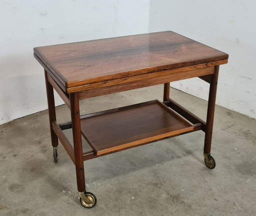 Mid - Century rosewood trolley by Kurt Østervig.
