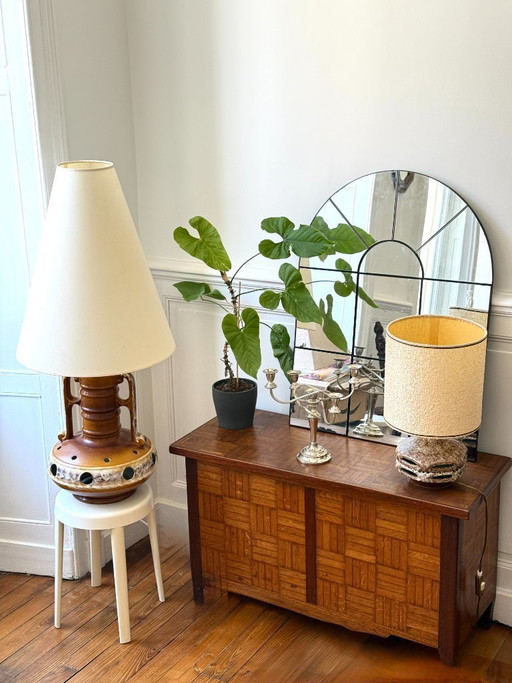 Ceramic floor lamp – Fat Lava Mid century - 1960s/70s