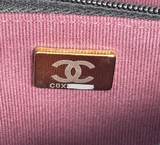 Image 1 of Chanel wallet on chain caviar