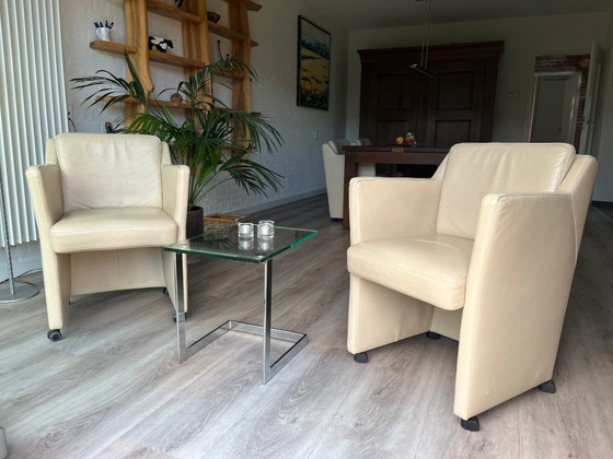 6 Rolf Benz Fauteuils Type 7100 – Eetkamerstoelen, Leather (photo 4 of 7)