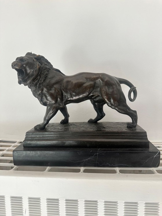 Image 1 of Lion en bronze 