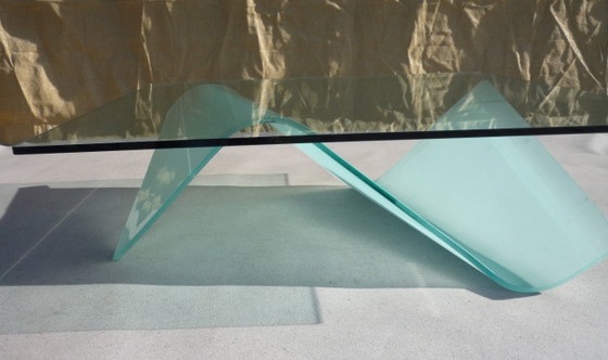 Salontafel "Zeil" van Dietmar Joester – reflex, Glas, Vintage (photo 4 of 6)