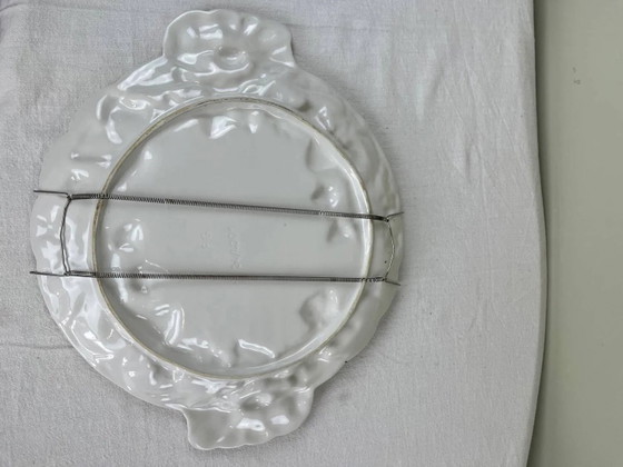 Servierplatte aus Steingut – Geschirr, Porcelain, Ceramic, Art Nouveau (photo 7 of 9)