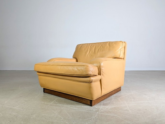 Image 1 of Originele Midcentury fauteuil Arne Norell fauteuil Mexico leer2