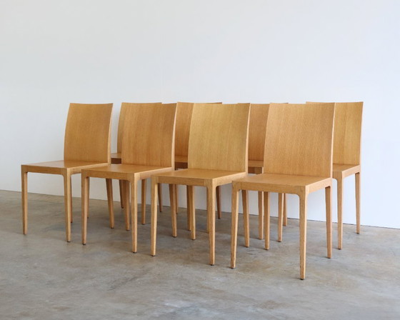 Image 1 of 8x Italian design chair Crassevig Anna