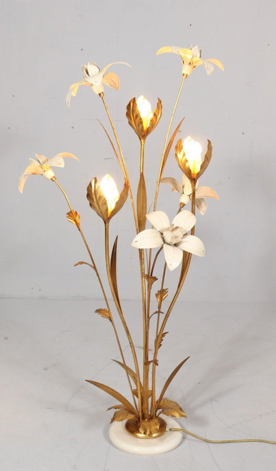 Image 1 of Hans Kögl, staande lamp/vloerlamp, Hollywood Regency, jaren 1970