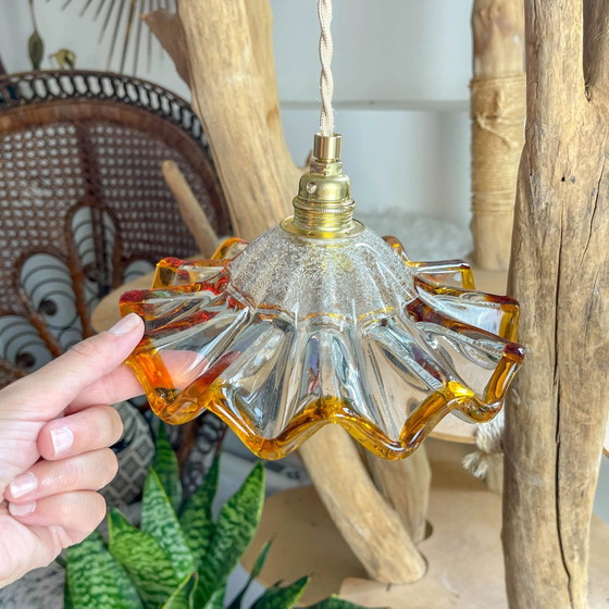 Lampada a Sospensione Vintage Murano Vetro Paralume Swag – Luce Morbida – Personalizzabile – Illuminazione (photo 3 of 16)