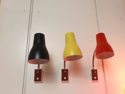 3 Vintage Sis-Lampen aus den 1970er Jahren