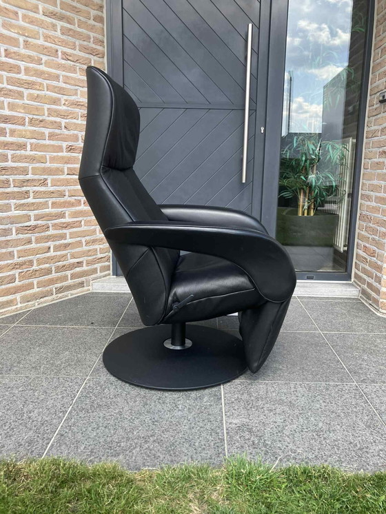 Image 1 of Jori Symphony Cuir noir, Medi, fauteuil inclinable monomove Etat impeccable !