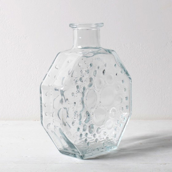 Image 1 of Mid-century Clear Stella Polaris Vase by Nanny Still for Riihimäki / Finland / 1967