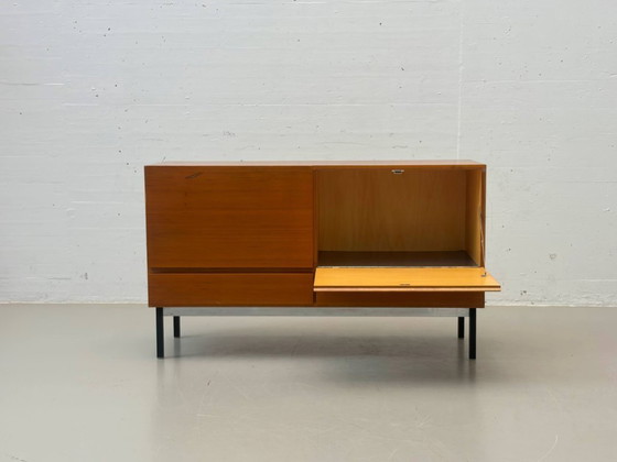 Image 1 of Danish mid-century sideboard with hinged doors, 1950s