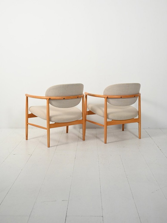 Image 1 of Pair of “Pluto” armchairs by Alf Svensson