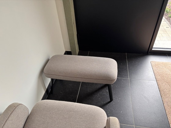 Image 1 of VITRA REPOS avec Otteman gris clair