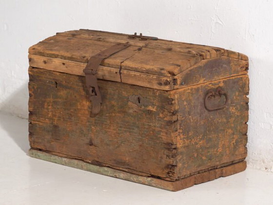 Baule antico in stile primitivo (c.1900) #4 – Cassettiere (photo 37 of 40)