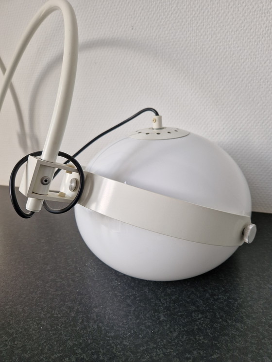 Image 1 of Vintage mushroom dubbele boog wandlamp Dijkstra design