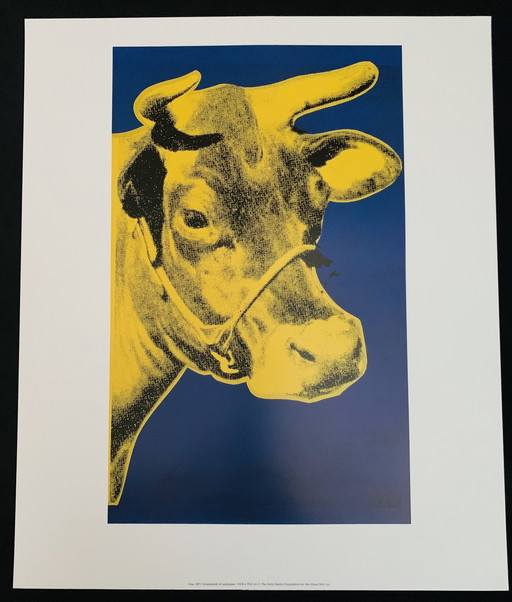 Andy Warhol, Gesigneerd Met Registratie In Impressum Copyright 'De Andy Warhol Foundation For The Visual Arts, Inc.' Offsetlitho