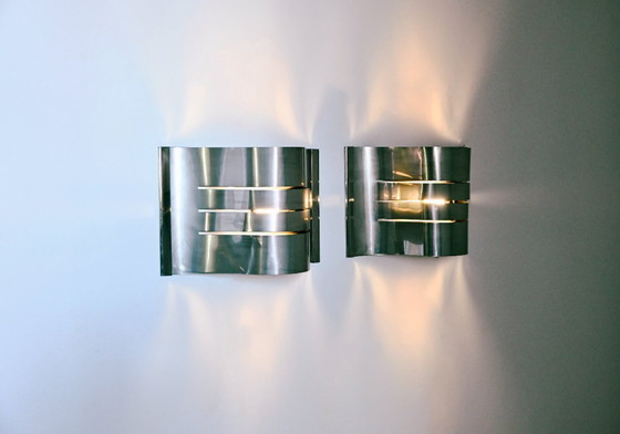 Image 1 of Paar italienische Wandlampen, 1960er Jahre